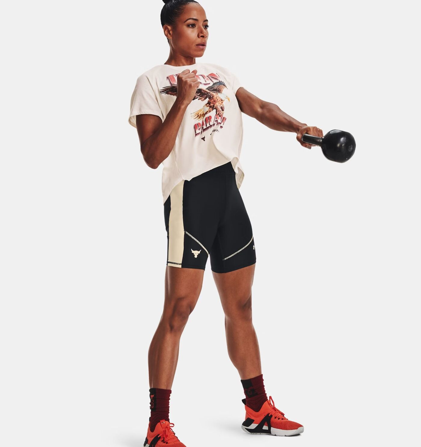 Шорти жіночі Under Armour Prjct Rock Hg Bike Black 1366005-001