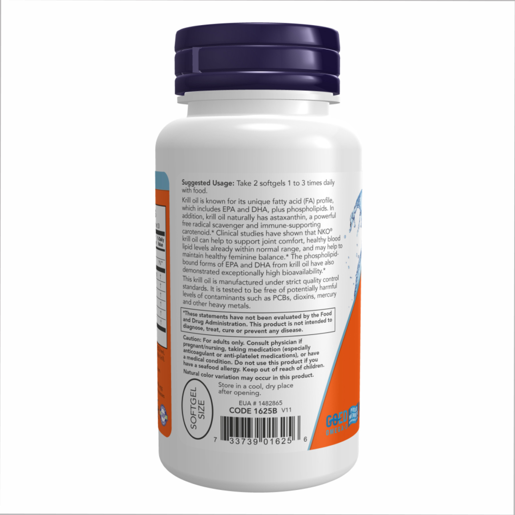 Софт гелеві капсули Krill Oil 500 mg - 60 sgels 2022-10-0674