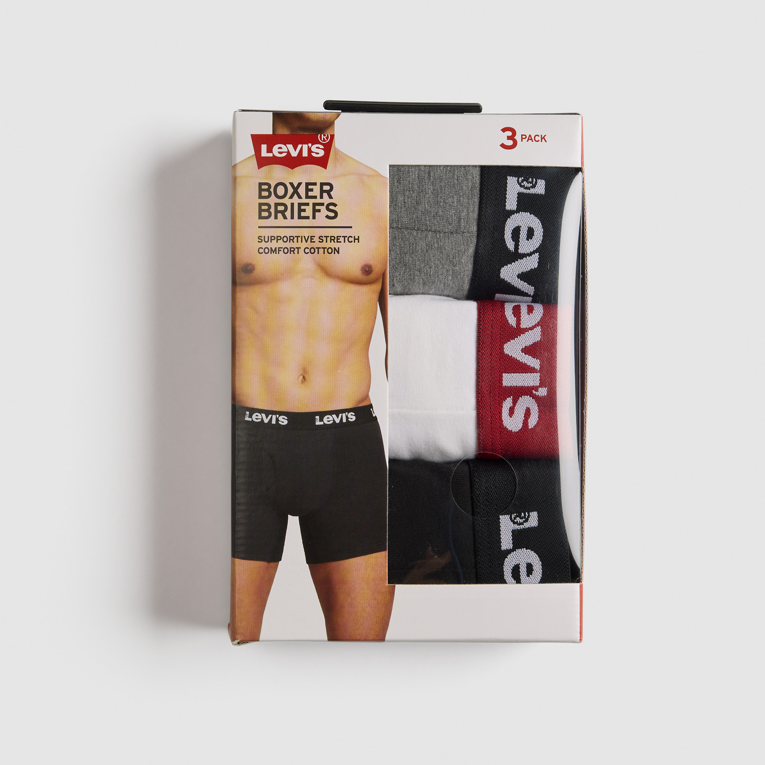 Труси boxer briefs white 0046L0038