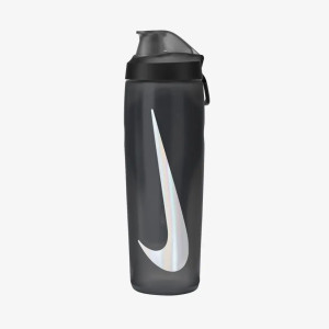 Пляшка Nike REFUEL BOTTLE LOCKING LID 24 OZ антрацит, чорний, сріблястий Уні 709 мл N.100.7668.054.24