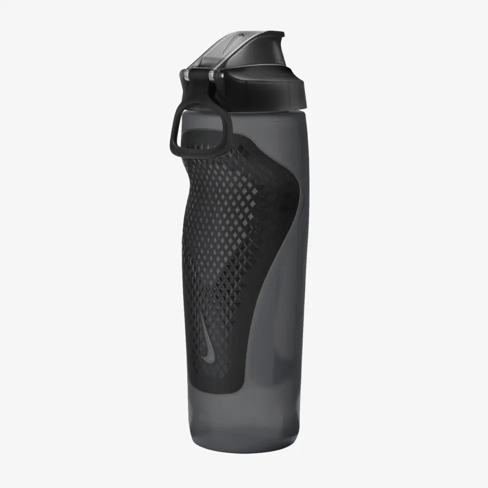 Пляшка Nike REFUEL BOTTLE LOCKING LID 24 OZ антрацит, чорний, сріблястий Уні 709 мл N.100.7668.054.24