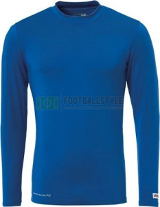 Футболка компресійна дитяча Uhlsport BASELAYER синя 1003078 08 1003078-08-CH