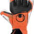 Рукавиці воротарські Uhlsport SOFT RESIST+ чорно-жовтогарячі 1011275 01 1011275-01