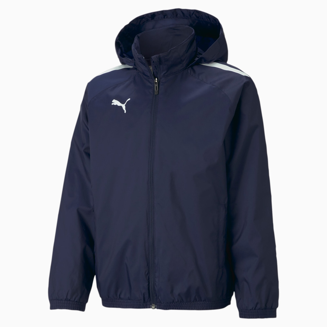 Куртка дитяча Puma teamLIGA All-Weather Youth 657246-06, Цвет Темно-синий, Размер (Европа) - 140cm 657246-06