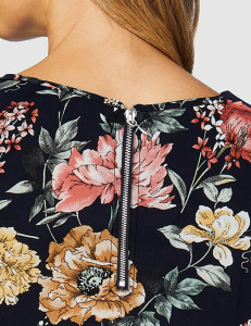 Блуза ONLNOVA LIFE 3/4 SLEEVE TOP AOP WVN 5 15213852 Night Sky ONLY 36 Темно-синій 15213852NIGHTSKY