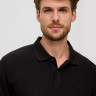 Поло cotton piqué polo shirt 2138262.9999 s.Oliver L Чорний 2138262.9999