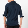 Сорочка JJEPLAIN AOP SHIRT L/S STS 12189770-Dark Navy Jack&Jones L Темно-синій 12189770-DARK NAVY-FIT:SL