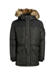 Куртка JJEGLOBE PARKA STS 12194323-Black Jack&Jones M Чорний 12194323-BLACK