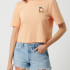 Футболка ONLFRUITY LIFE S/S STRIPE TOP BOX JRS 15231612 Mock Orange - BRIGHT WHITE + PEACH ONLY L По 15231612MockOrange-BRIGHT