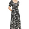 Сукня fitted allover printed dress 1031324-29563 Tom Tailor M Чорний 1031324-29563