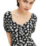 Сукня fitted allover printed dress 1031324-29563 Tom Tailor M Чорний 1031324-29563