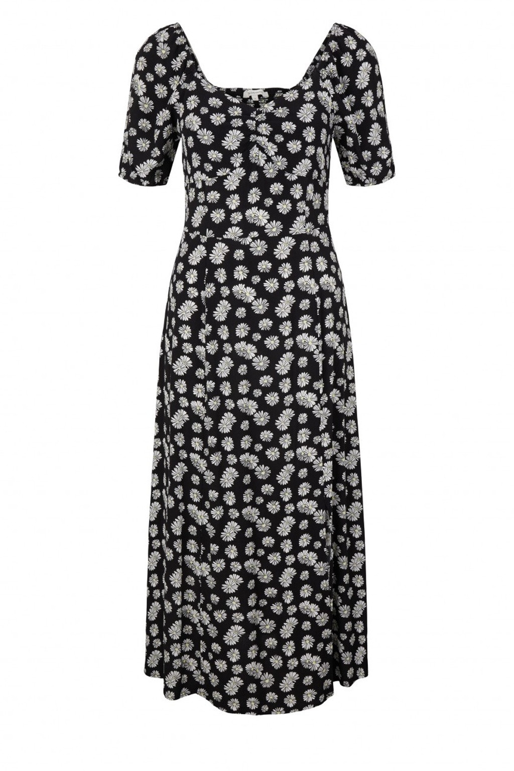Сукня fitted allover printed dress 1031324-29563 Tom Tailor M Чорний 1031324-29563