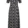 Сукня fitted allover printed dress 1031324-29563 Tom Tailor M Чорний 1031324-29563