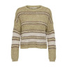 Пуловер ONLINA L/S PULLOVER CC KNT 15229820-Mellow Yellow-Detail:W. PUMICE STONE / TO ONLY L Бежевий 15229820-MELLOW YELLOW-DE