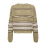 Пуловер ONLINA L/S PULLOVER CC KNT 15229820-Mellow Yellow-Detail:W. PUMICE STONE / TO ONLY L Бежевий 15229820-MELLOW YELLOW-DE