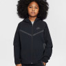 Толстовка дитяча Nike Sportswear Tech Fleece Black HQ8911-010