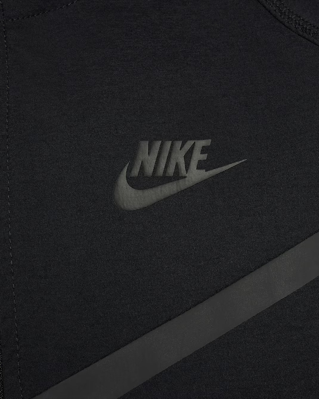 Толстовка дитяча Nike Sportswear Tech Fleece Black HQ8911-010