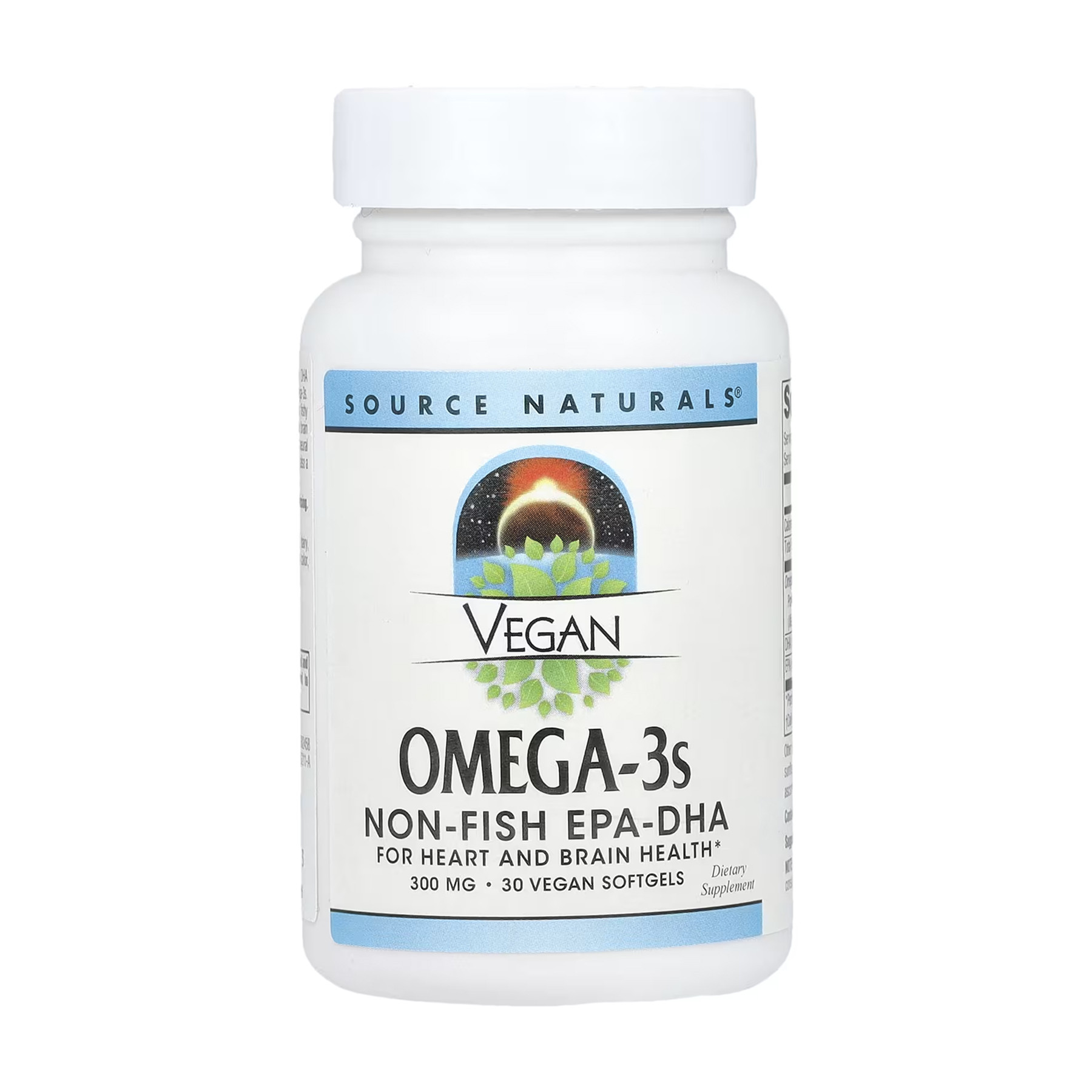 Софт гелеві капсули Source Naturals Vegan Omega-3s EPA-DHA 300 mg - 30 softgels 2023-10-6613