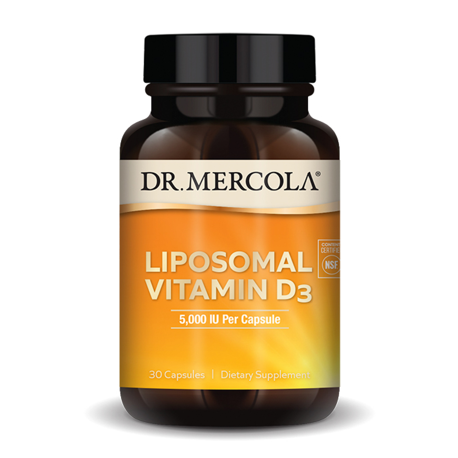 Капсули Dr. Mercola Liposomal Vitamin D3 5000 IU - 30 caps 2023-10-3947