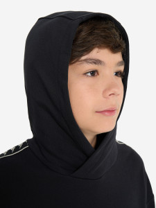 Худі для хлопчиків 134361KAP-99 Kappa 134-140 Чорний 134361KAP-99