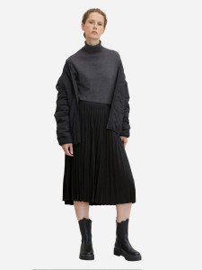 Гольф Knit basic turtleneck 1032589-30281 Tom Tailor L Темно-сірий 1032589-30281