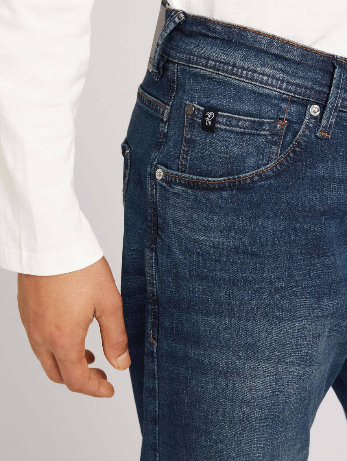 Джинси Piers slim jeans 1008446-10282 Tom Tailor 31/34 Темно-синій 1008446-10282