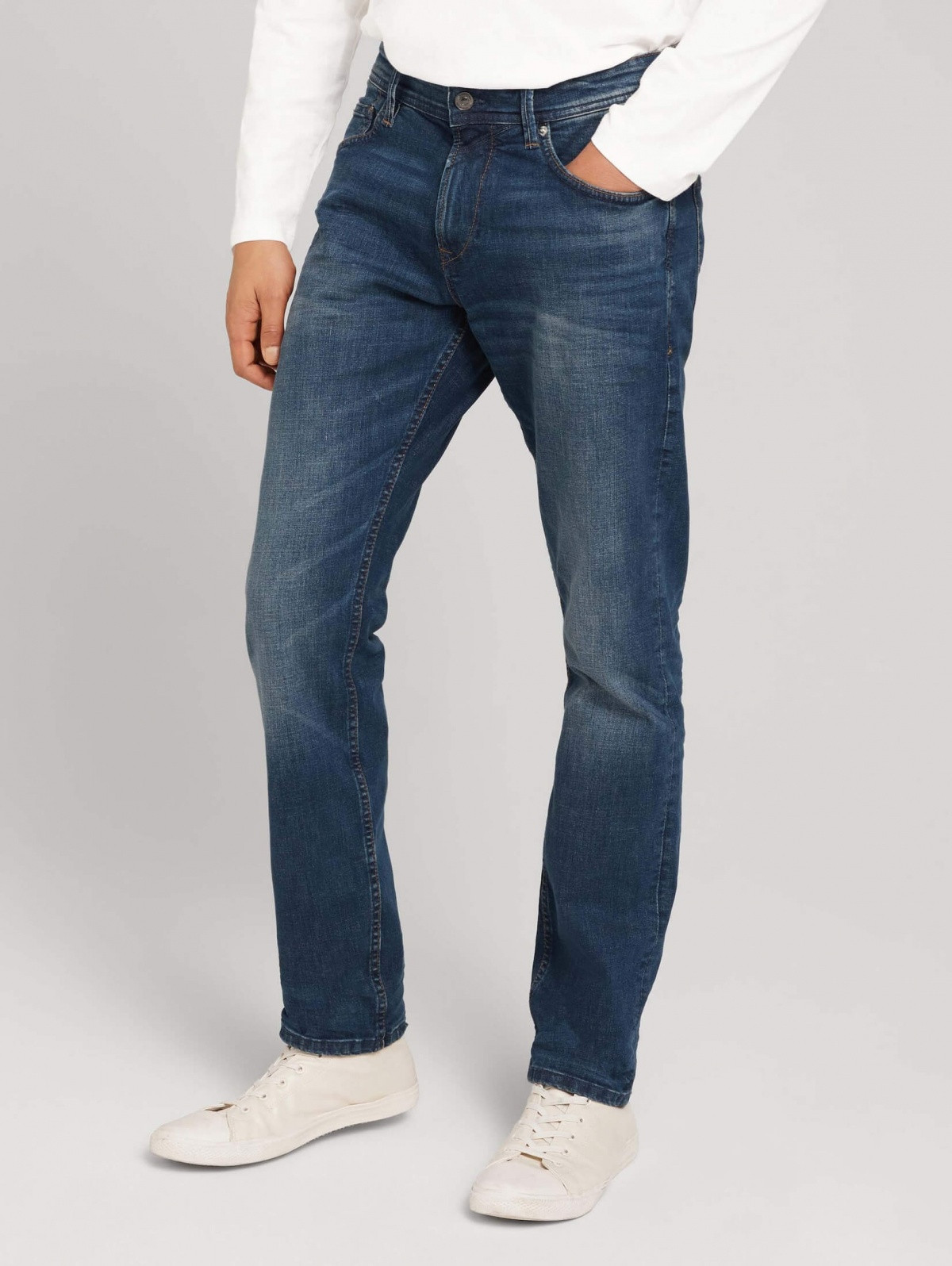 Джинси Piers slim jeans 1008446-10282 Tom Tailor 31/34 Темно-синій 1008446-10282