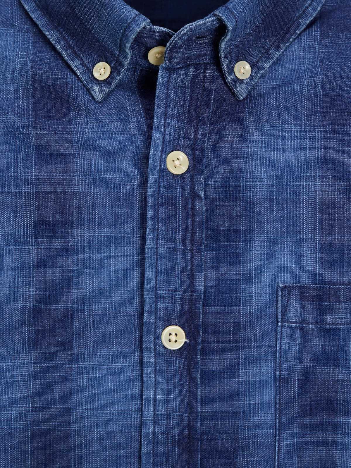 Сорочка JJCLASSIC MIX SHIRT LS 12188988-Medium Blue Denim-Stripes:/SLIM Jack&Jones L Синій 12188988-Medium Blue Deni