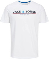 Футболка JACMONT TEE SS LW 12205227-White Jack&Jones XL Білий 12205227-White