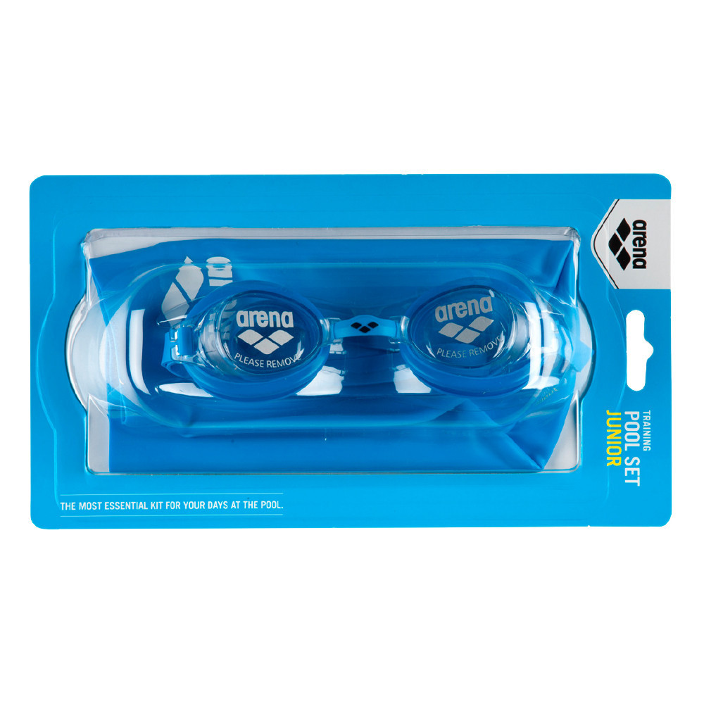 Комплект окуляри та шапочка Arena POOL JR SET 92423-070