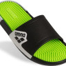 Шльопанці Arena MARCO ACTIVE чорний, зелений Уні 41 009279-120