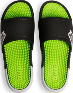 Шльопанці Arena MARCO ACTIVE чорний, зелений Уні 41 009279-120