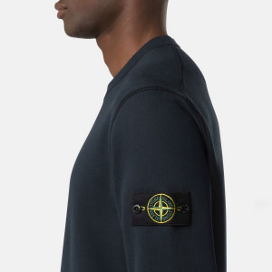 Кофта Stone Island Felpa Cotton Fleece navy K1S156100044S0051 V0020