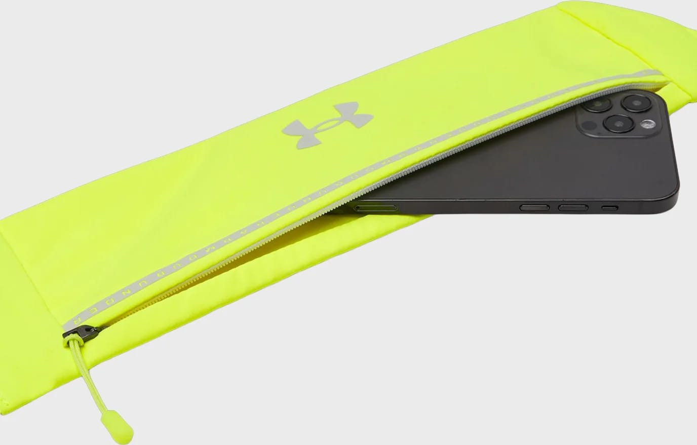 Сумка на пояс Under Armour Velociti Run Belt жовтий 33,3 х 8,9 см 1388914-731