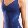Купальник закритий для жінок Arena SHIMMERING SWIMSUIT U BACK синій Жін 38 010810-708
