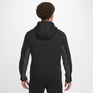 Худі Nike Tech Fleece (чорно-сіре) HV0949-015