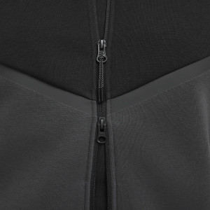 Худі Nike Tech Fleece (чорно-сіре) HV0949-015
