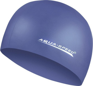 Шапочка для плавання Aqua Speed MEGA 100-10 синій Уні OSFM 100-10