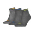 Шкарпетки Head QUARTER 3PPK UNISEX темно-сірий Уні 35-38 761011001-002