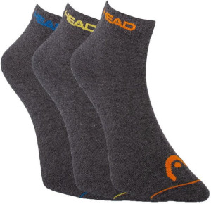Шкарпетки Head QUARTER 3PPK UNISEX темно-сірий Уні 35-38 761011001-002