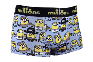 Труси-боксери MinionS NOIR - PIRATE PREHISTOIRE блакитний Чол 12-14 30890253-3