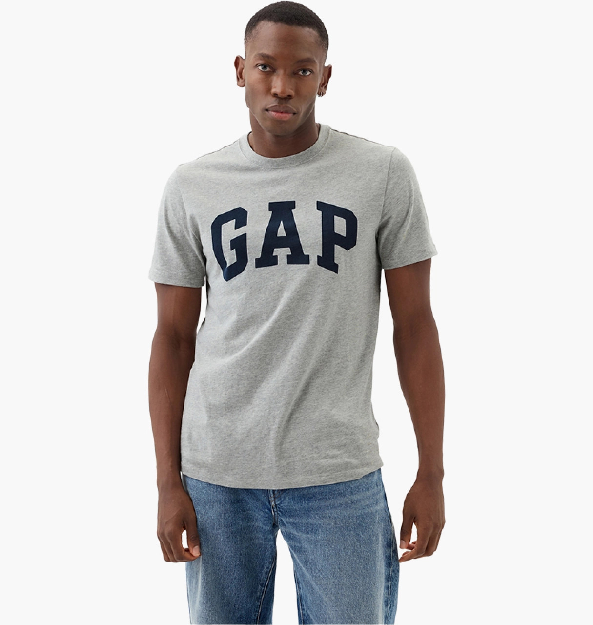 Футболка чоловіча Gap Everyday Soft Crewneck T-Shirt Grey 855769001 L 855769001