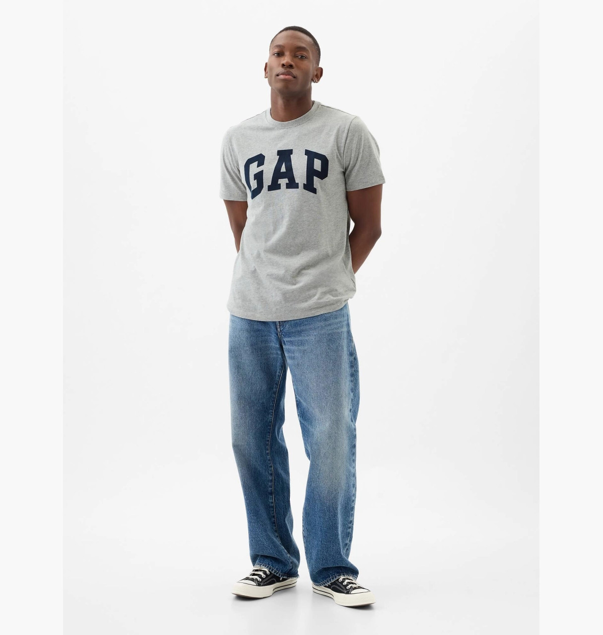 Футболка чоловіча Gap Everyday Soft Crewneck T-Shirt Grey 855769001 L 855769001