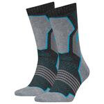 Шкарпетки Head HIKING CREW 2P UNISEX сірий, синій Уні 39-42 701219910-004
