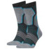 Шкарпетки Head HIKING CREW 2P UNISEX сірий, синій Уні 39-42 701219910-004