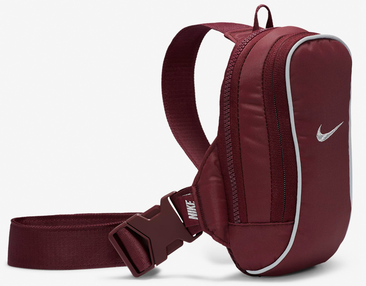 Сумка через плече Nike NK NSW ESSNTL CRSSBDY-MTL PULL 1L бордовий Уні 20.5x12.5x5 см FB2850-681
