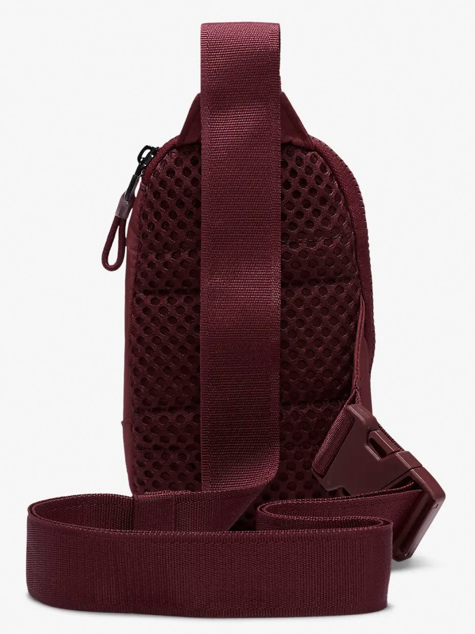 Сумка через плече Nike NK NSW ESSNTL CRSSBDY-MTL PULL 1L бордовий Уні 20.5x12.5x5 см FB2850-681