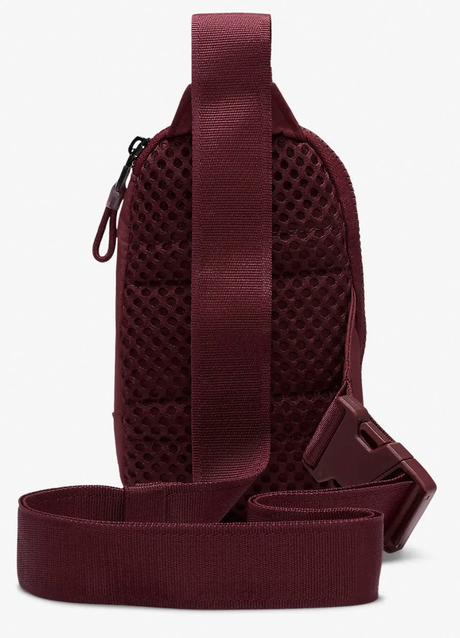 Сумка через плече Nike NK NSW ESSNTL CRSSBDY-MTL PULL 1L бордовий Уні 20.5x12.5x5 см FB2850-681