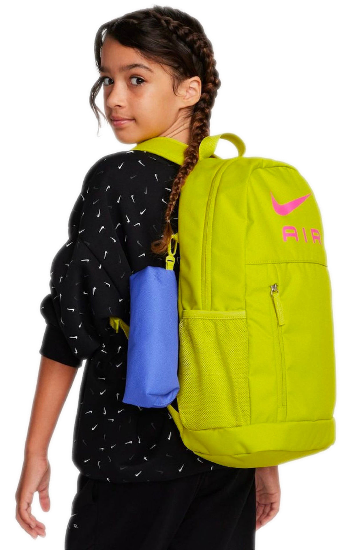 Рюкзак Nike Y NK ELMNTL BKPK - NK AIR 20L синій, жовтий, червоний Діт 46х30х13 см DR6089-344