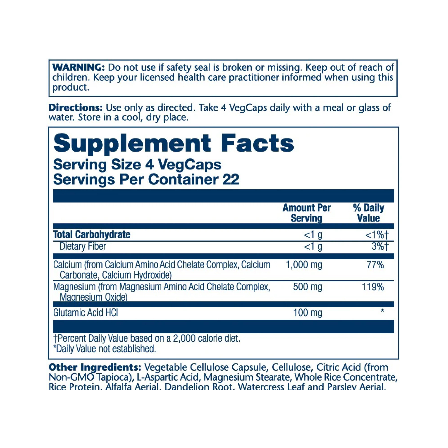 Капсули Solaray Calcium & Magnesium, AAC 2:1 - 90 caps 2023-10-4429